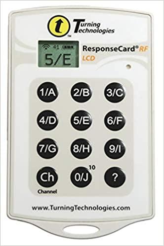 turning technologies response card  turning technologies 1934931403, 978-1934931400