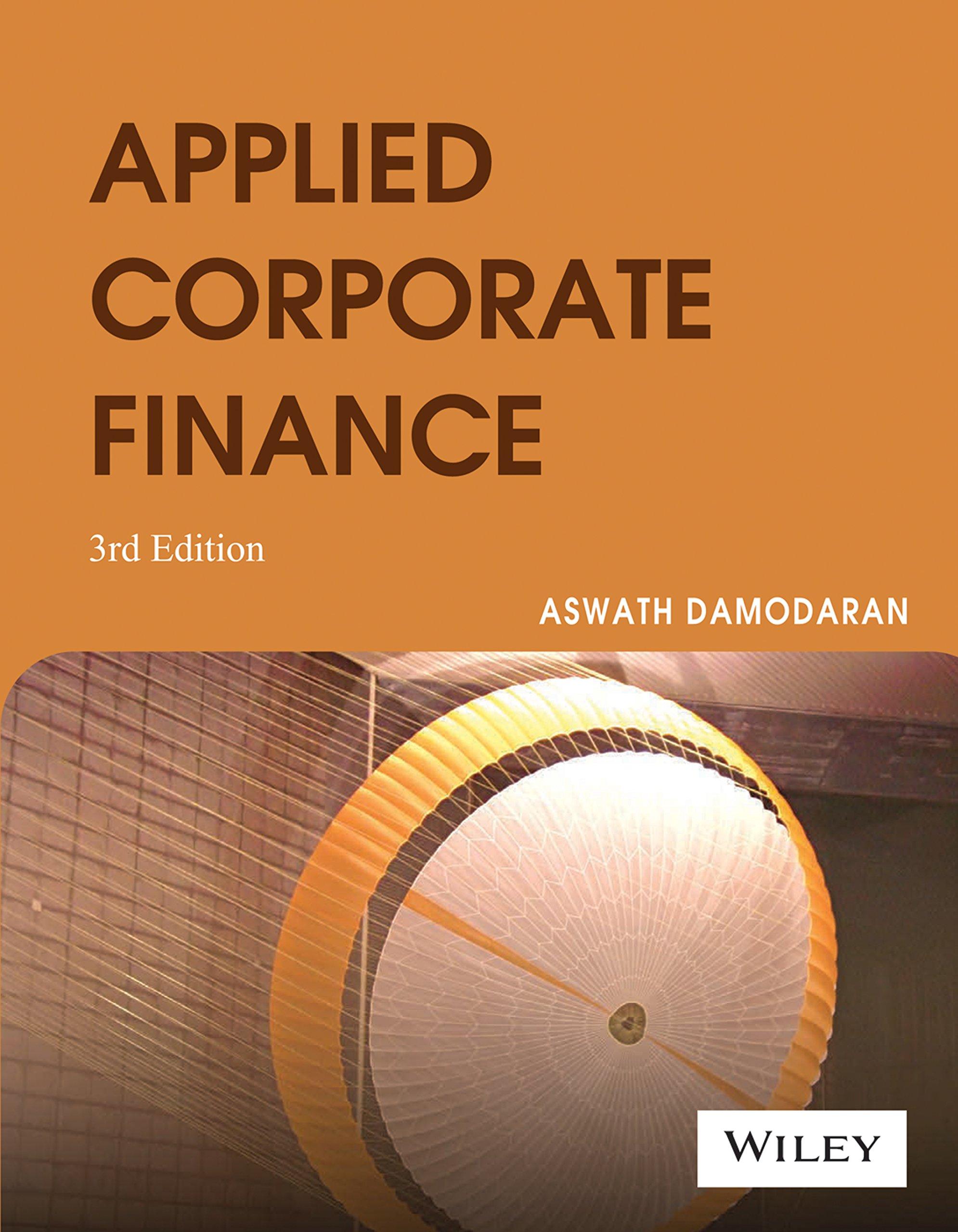 applied corporate finance 3rd edition aswath damodaran 8126537884, 9788126537884