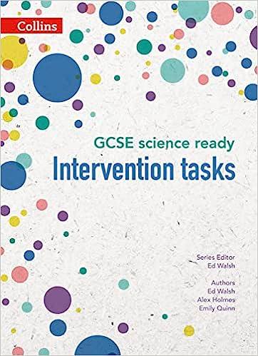 gcse science ready intervention tasks 1st edition ed walsh 0008215324, 978-0008215323