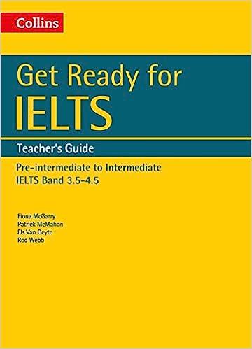 get ready for ielts teacher's guide 1st edition collins uk 0008139180, 978-0008139186