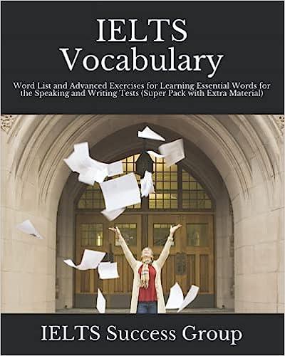 ielts vocabulary word list and advanced exercises for learning essential words for the speaking and writing