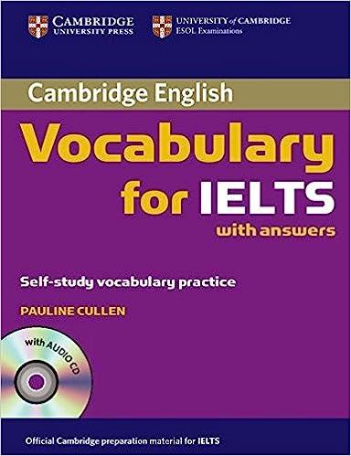 cambridge vocabulary for ielts book with answers 1st edition pauline cullen 052170975x, 978-0521709750
