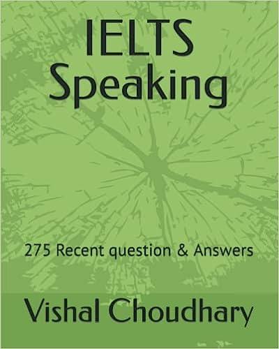IELTS Speaking 275 Recent Question And Answers