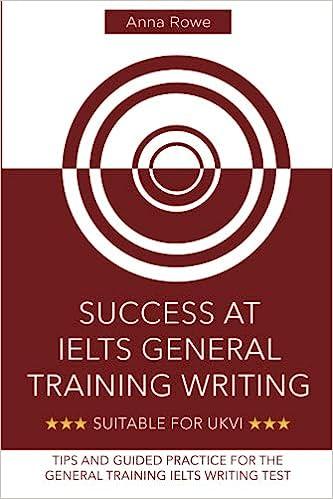 success at ielts general training writing 1st edition anna rowe 1533693935, 978-1533693938