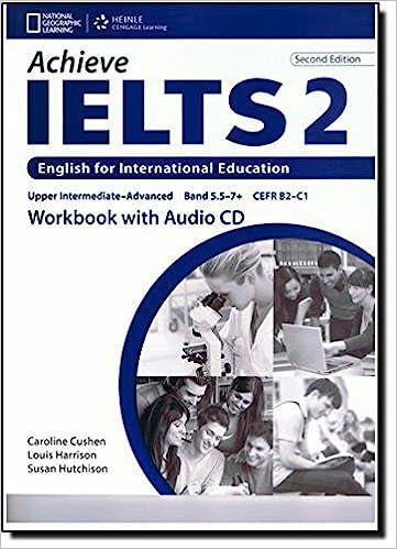 achieve ielts 2 english for international education workbook 1st edition caroline cushen 1133316190,
