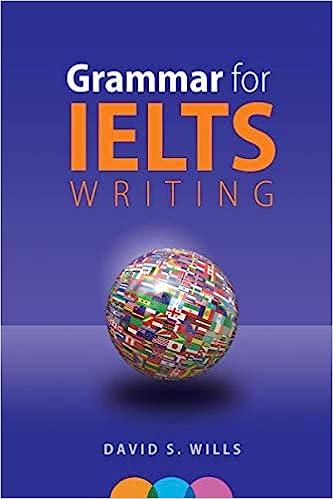 grammar for ielts writing 1st edition david s wills 1980877432, 978-1980877431
