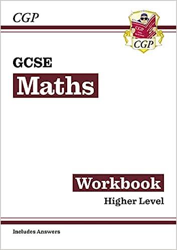 gcse maths workbook higher level 1st edition cgp books 1782943889, 978-1782943884