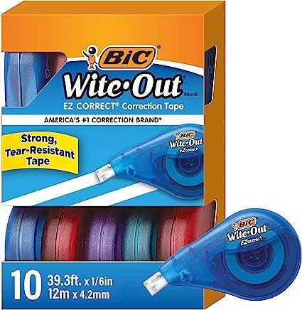 bic wite out ez correct correction tape  united stationers supply co. b002mgjzre
