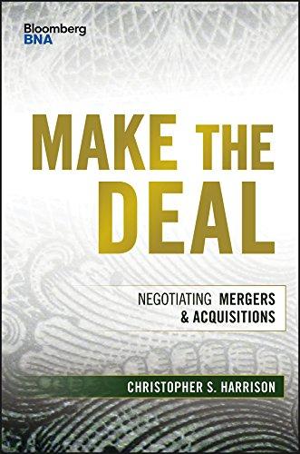 make the deal negotiating mergers and acquisitions 1st edition christopher s. harrison 1119163501,