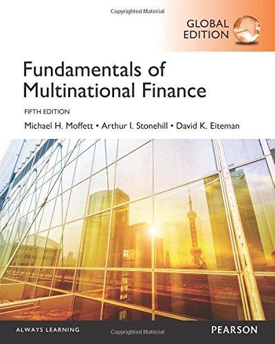 fundamentals of multinational finance 5th global edition michael h. moffett, arthur i. stonehill, david k.