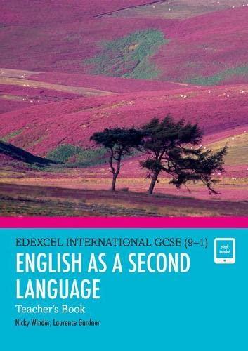 pearson edexcel international gcse 9-1 english as a second language teacher's book 1st edition d a turner, i