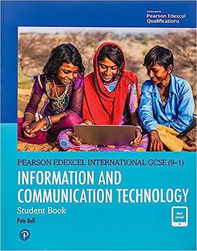 pearson edexcel international gcse 9–1 information and communication technology student 1st edition pete