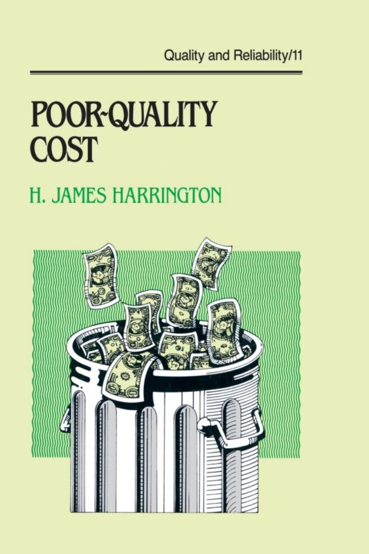 poor quality cost 1st edition h. james harrington 0367451514, 9780367451516