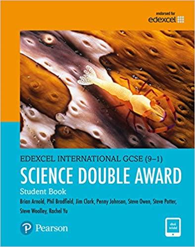pearson edexcel international gcse 9-1 science double award student book 1st edition philip bradfield, brian