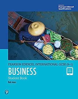 pearson edexcel international gcse 9-1 business student book 1st edition rob jones 0435188631, 978-0435188634