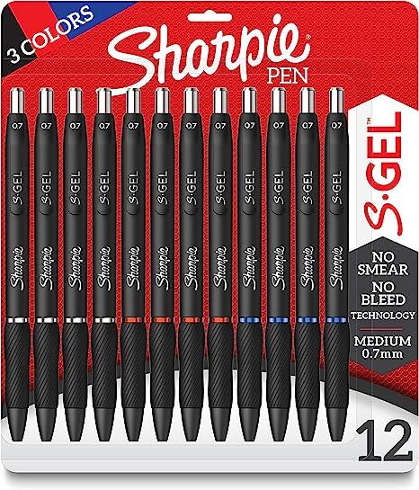 sharpie s-gel pens medium point 0.7mm  ?sharpie b082pmsss7