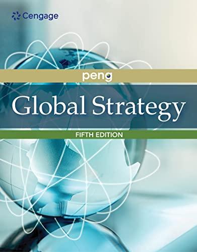 global strategy 5th edition mike w. peng 0357512367, 978-0357512364