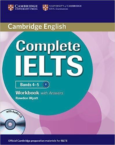 complete ielts bands 4-5 workbook with answer 1st edition rawdon wyatt 1107602459, 978-1107602458