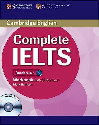 complete ielts bands 5-6.5 workbook without answers with audio cd 1st edition mark harrison 1107401968,