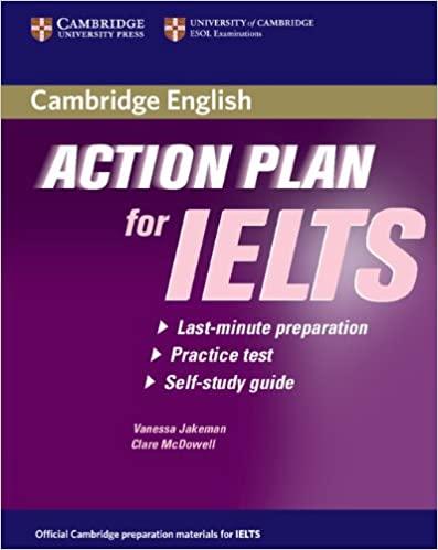 Action Plan For IELTS Self-study Students Book