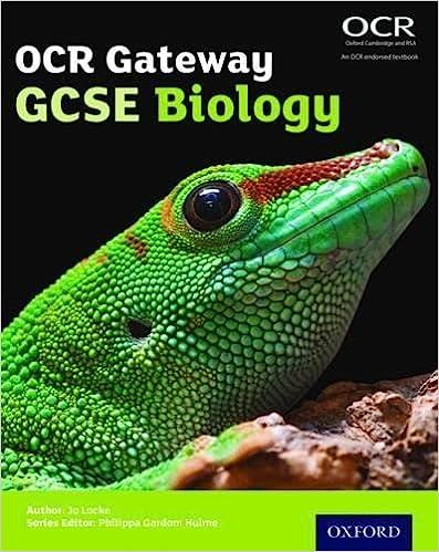 ocr gateway gcse biology student book 1st edition jo locke 0198359810, 978-0198359814