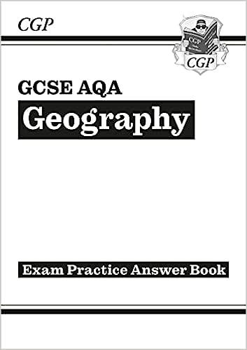 gcse geography aqa exam practice answer book 1st edition cgp book 1782946128, 978-1782946120