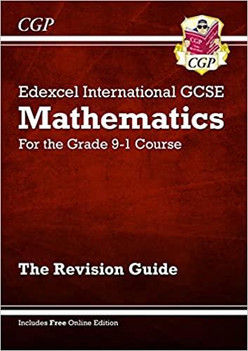 edexcel international gcse maths revision guide for the grade 9 1 course 1st edition parsons richard