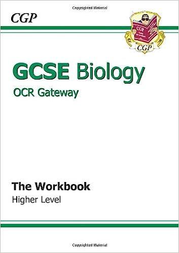 gcse biology ocr gateway  the workbook 1st edition richard parsons 1841466719, 978-1841466712