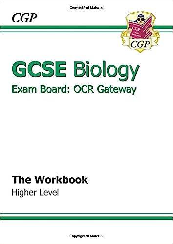 gcse biology exam board ocr gateway the workbook 2nd edition richard parsons 1847626106, 978-1847626103