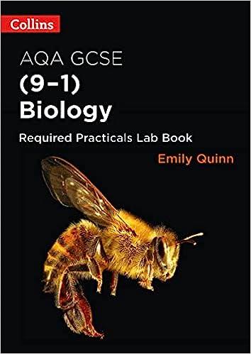 aqa gsce biology 9-1 required practicals lab book 1st edition emily quinn 0008291616, 978-0008291617