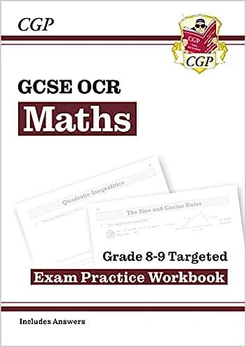 gcse maths ocr grade 8-9 targeted exam practice workbook 1st edition harrogate shaun, oxley sarah, palin