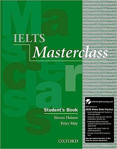ielts masterclass students book 1st edition peter may, simon haines 0194705277, 978-0194705271