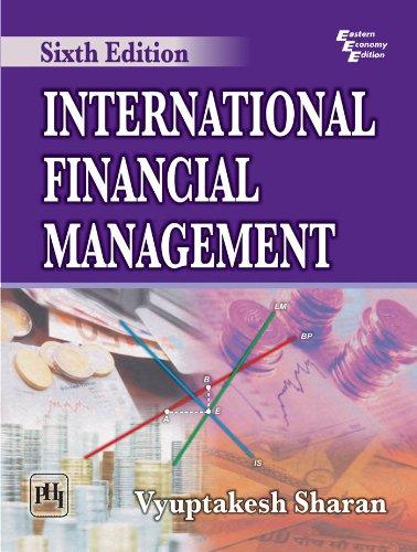international financial management 6th edition vyuptakesh sharan 812034586x, 9788120345867