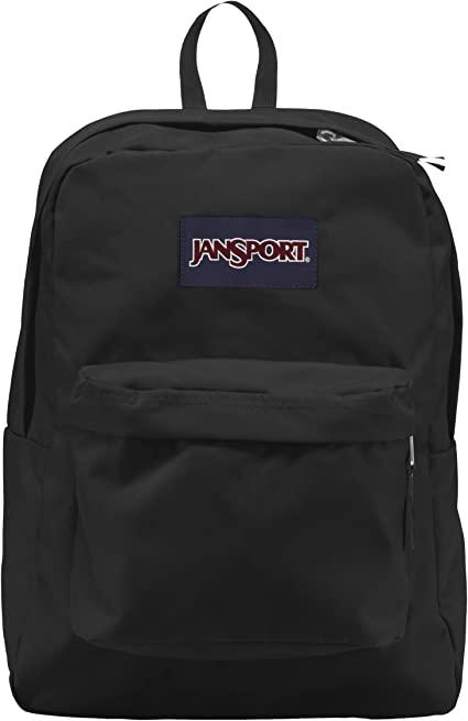jansport superbreak one backpacks front utility pocket with built in organizer  jansport b0007qcqgi