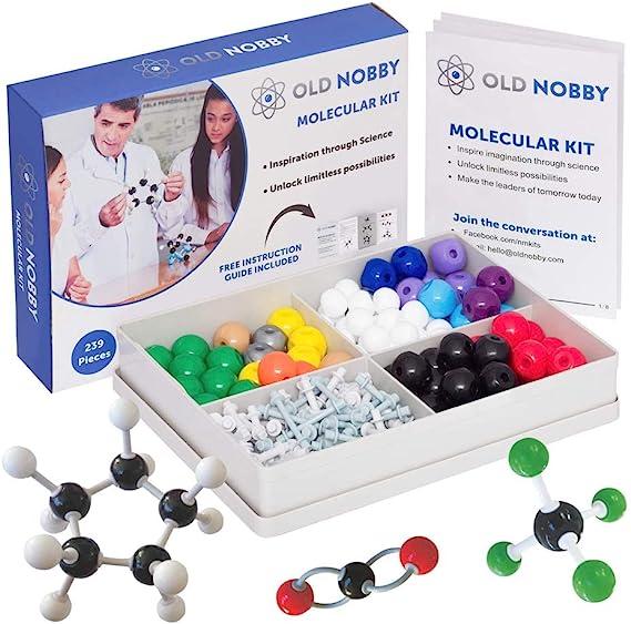 old nobby organic chemistry molecular models kit  old nobby b01ncu854k