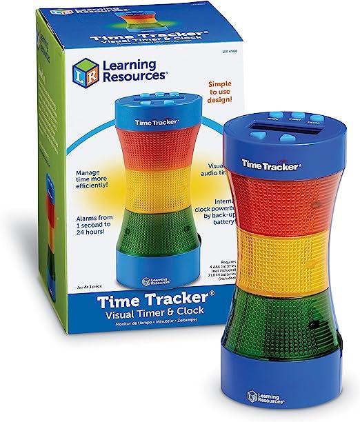 learning resources time tracker visual timer  learning resources b0007dhu0s