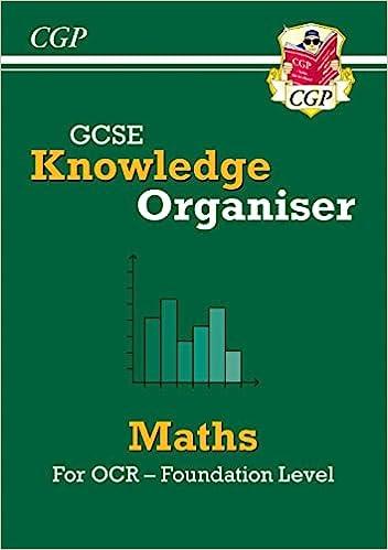 gcse knowledge organiser  maths for ocr foundation level 1st edition harrogate shaun, oxley sarah, palin
