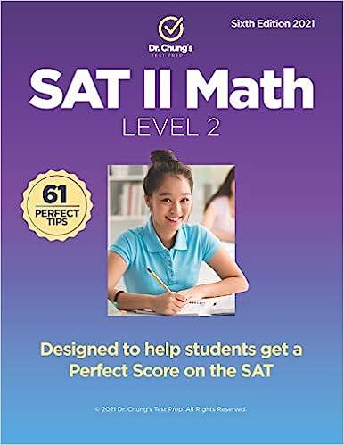 sat ii math level 2 6th edition dr. john chung 979-8673407677