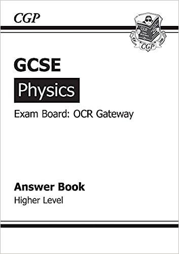gcse physics exam board ocr gateway answers book higher level 2nd edition richard, parsons 1847626351,
