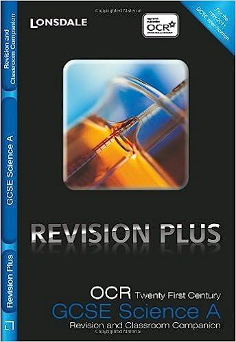 revision plus ocr twenty first century gcse science a revision and classroom companion 1st edition eliot