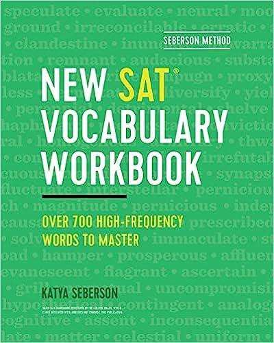 new sat vocabulary workbook over 700 high-frequency words to master 2018-2019 edition prepvantage 1641525177,