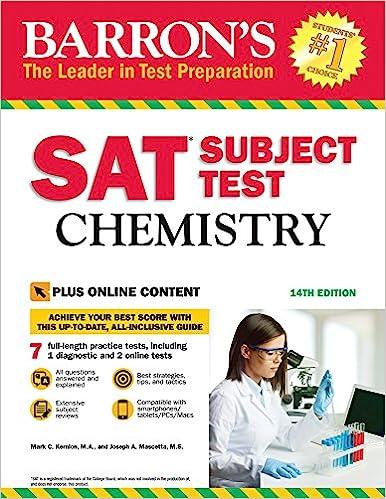 sat subject test chemistry 14th edition joseph a. mascetta m.s, m.a. mark kernion 143801113x, 978-1438011134