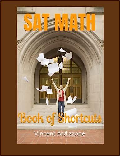 sat math book of shortcuts 1st edition vincent ardizzone 979-8690371432