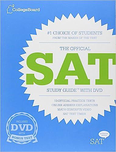 the official sat study guide 1st edition college board 0874479797, 978-0874479799