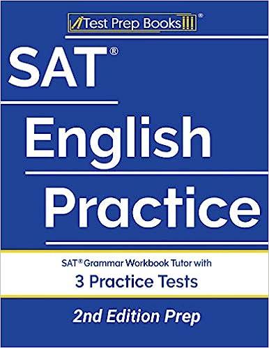 sat english practice sat grammar workbook tutor with 3 practice tests 2nd edition tpb publishing 1628458151,