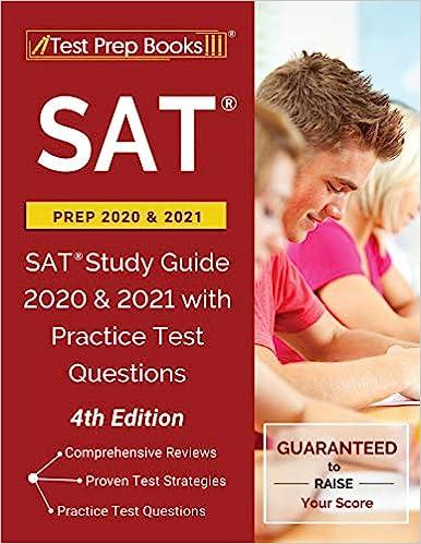sat prep 2020-2021 4th edition test prep books 1628458984, 978-1628458985