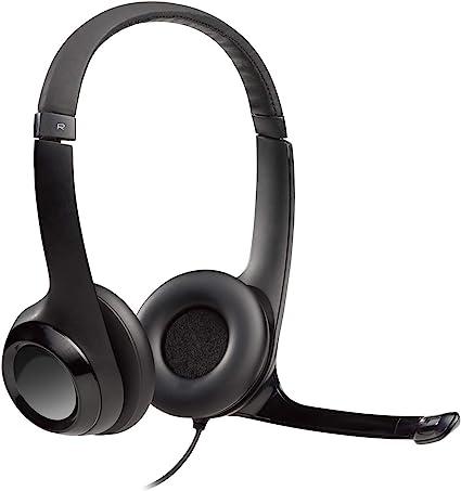 logitech h390 wired headset with noise cancelling microphone  logitech b000uxzq42