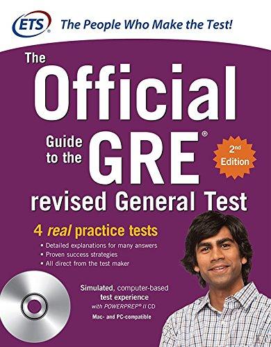 the official guide to the gre revised general test 2nd edition educational testing service 007179123x,