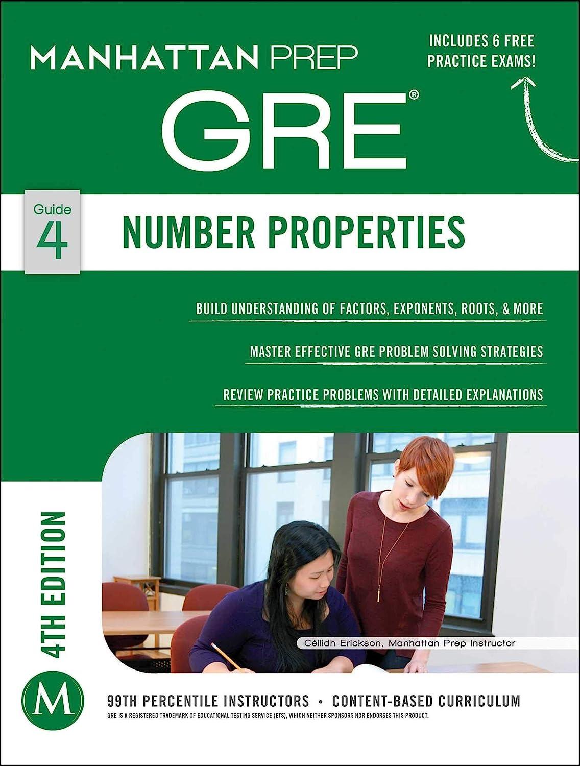 gre number properties 4th edition manhattan prep 1937707865, 978-1937707866