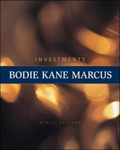 investments 9th edition zvi bodie, alex kane, alan marcus 0073530700, 978-0073530703
